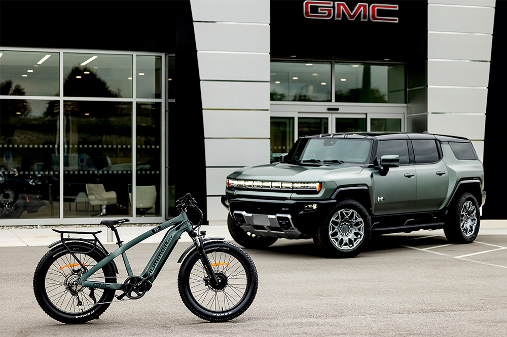 Bridgeton GMC Hummer EV Vehicle and Bike