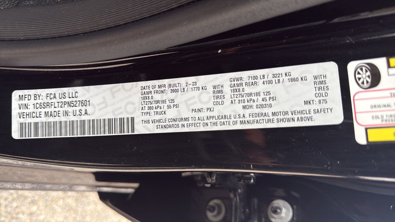 2023 RAM 1500 Rebel Crew Cab 4x4 5'7" Box