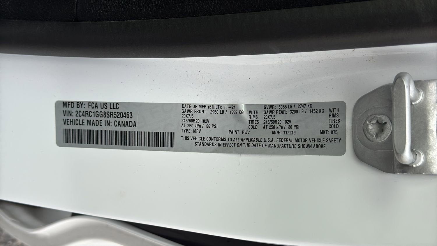 2025 Chrysler Pacifica Limited