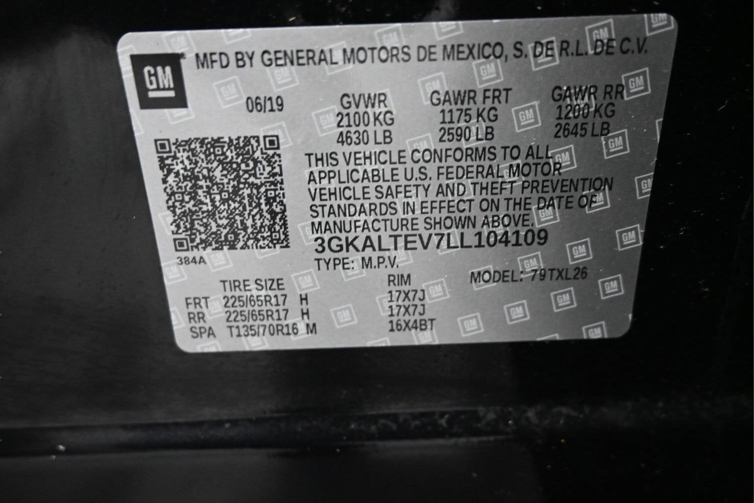 2020 GMC Terrain SLE