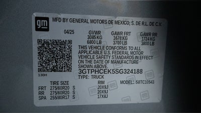 2025 GMC Sierra 1500 Elevation
