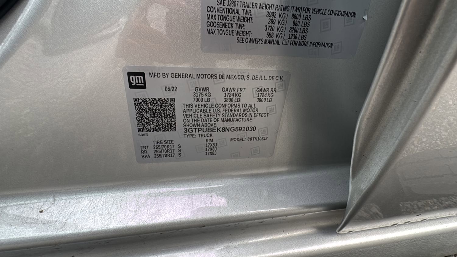 2022 GMC Sierra 1500 SLE