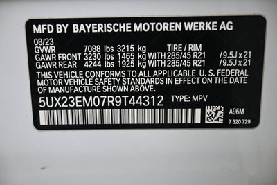 2024 BMW X7 xDrive40i