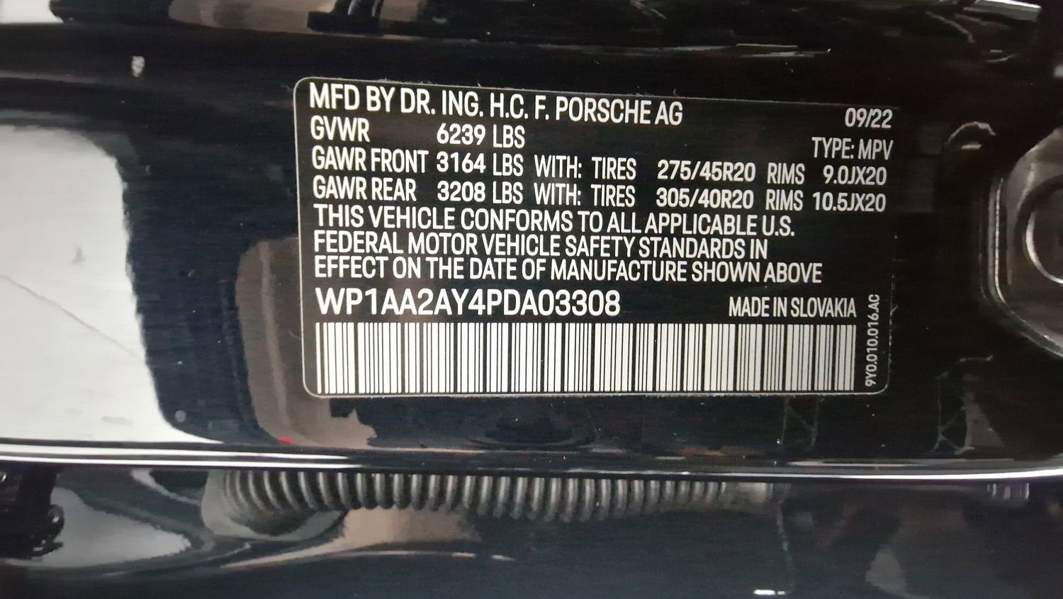 2023 Porsche Cayenne NA