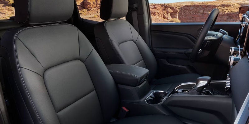 2026 GMC Canyon interior seating view showing cabin design