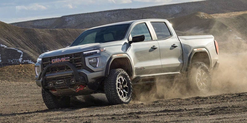 2026 GMC Canyon grey body outside view