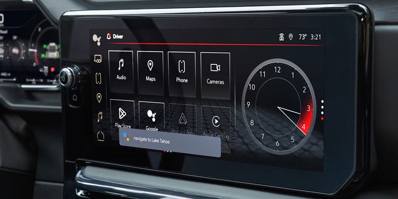 2026 GMC Sierra 1500 infotainment system and driver assistance technology